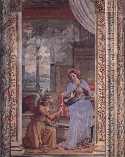 Domenico Ghirlandaio Annunciation china oil painting image